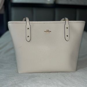 Coach Mini Leather City Zip Tote